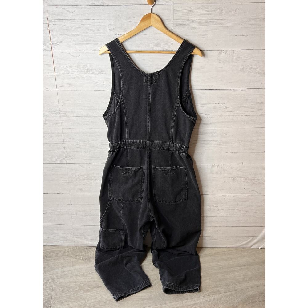 We the Free Jumpsuit Womens Size Small Washed Black Cloud Nine Denim 100% Cotton - Picture 9 of 16